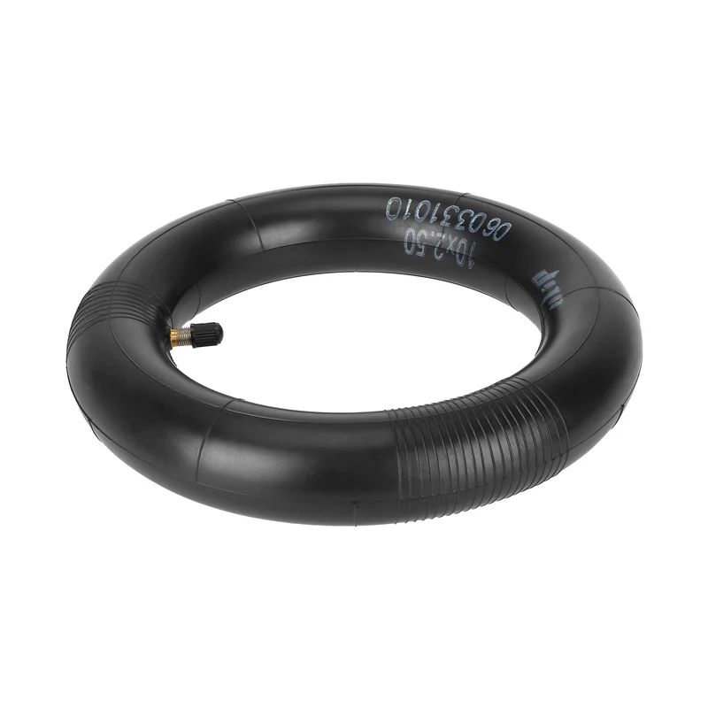 Camera d'aria 10X2.5 pollici Valvola diritta rinforzata per monopattini elettrici