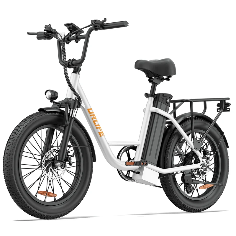 URLIFE E20 20" Step Through Electric Bike 250W Motor 48V 13Ah Battery (EU & UK)