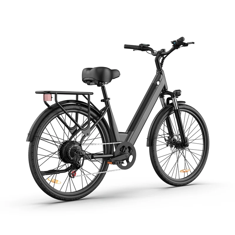URLIFE E26 26" Step Through Electric Bike 750W Peak Motor 48V 10.4Ah Battery