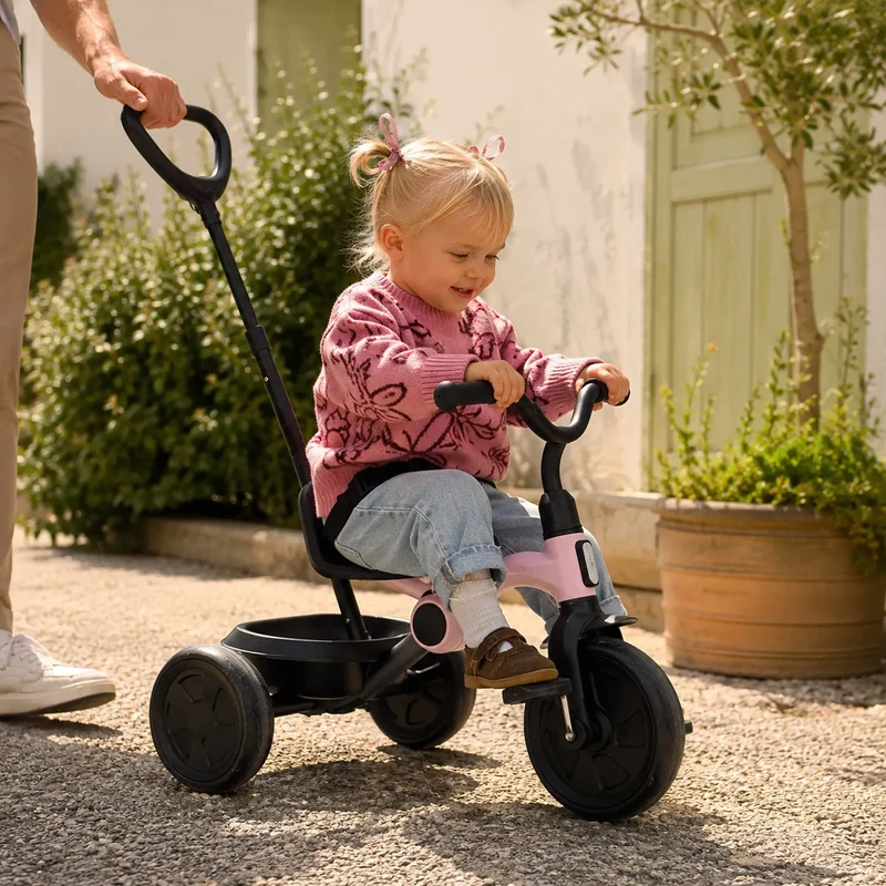 Triciclo Drifter con maniglione Rosa
