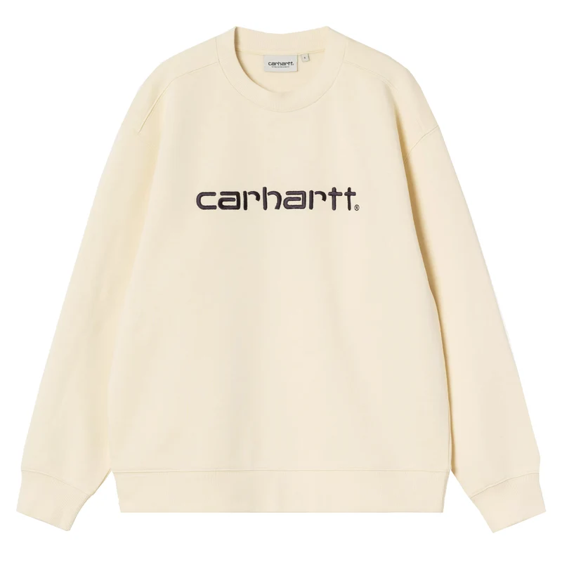 Felpa Girocollo Carhartt Sweat Cotton Donna