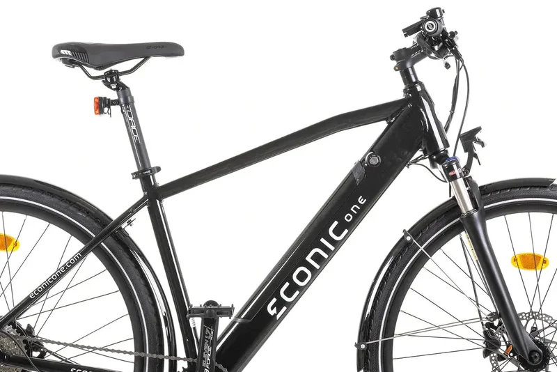 TREKKING – CROSS COUNTRY SMART Bicicletta Elettrica | ECONIC ONE | Batteria Panasonic 460 Wh | AUTONOMIA Max 100 Km | FRENI Idraulici Shimano Deore BR M6100 | PNEUMATICI Vittoria E-Barzo 29" 2,35"