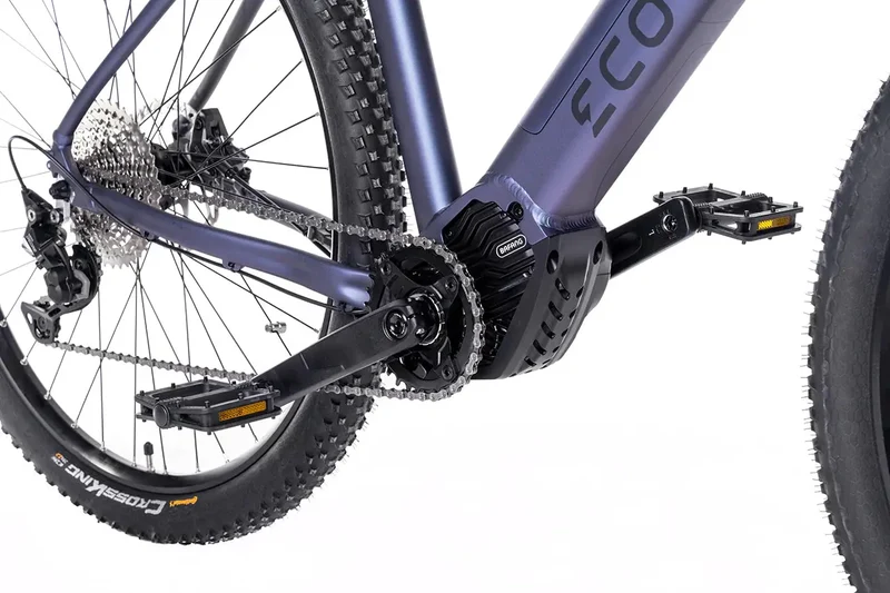 MTB - ADVENTURE SMART Bicicletta Elettrica | ECONIC ONE | Batteria 36V 12.7AH | Autonomia 100 km with Eco assistance level | FRENI Idraulici Shimano Deore BR MT201 | PNEUMATICI Vittoria Evolution 29" 1,90"