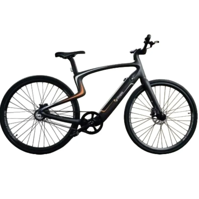 URTOPIA Bicicletta Elettrica | CITY BIKE | Eco 130km - Comfort 80 km - Sport 50 km | BATTERIA Samsung 360Wh | FRENI A disco idraulici a doppio pistone | PNEUMATICI Kenda K West 700