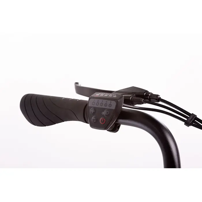 SMART WAY C5 Bicicletta Elettrica | CITY BIKE UNISEX E-bike FAT BIKE | MOTORE 250 W | 36V 10,4Ah | AUTONOMIA 40/45 km | RUOTE 26"x 1,95"