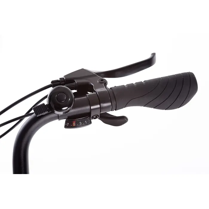 SMART WAY C5 Bicicletta Elettrica | CITY BIKE UNISEX E-bike FAT BIKE | MOTORE 250 W | 36V 10,4Ah | AUTONOMIA 40/45 km | RUOTE 26"x 1,95"