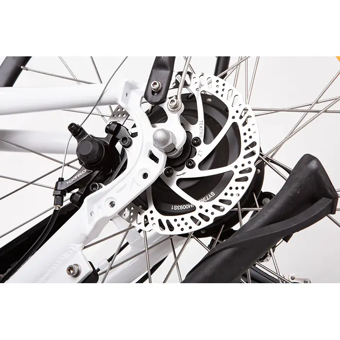 SMART WAY C5 Bicicletta Elettrica | CITY BIKE UNISEX E-bike FAT BIKE | MOTORE 250 W | 36V 10,4Ah | AUTONOMIA 40/45 km | RUOTE 26"x 1,95"