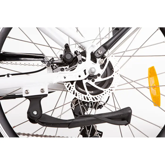 SMART WAY C5 Bicicletta Elettrica | CITY BIKE UNISEX E-bike FAT BIKE | MOTORE 250 W | 36V 10,4Ah | AUTONOMIA 40/45 km | RUOTE 26"x 1,95"