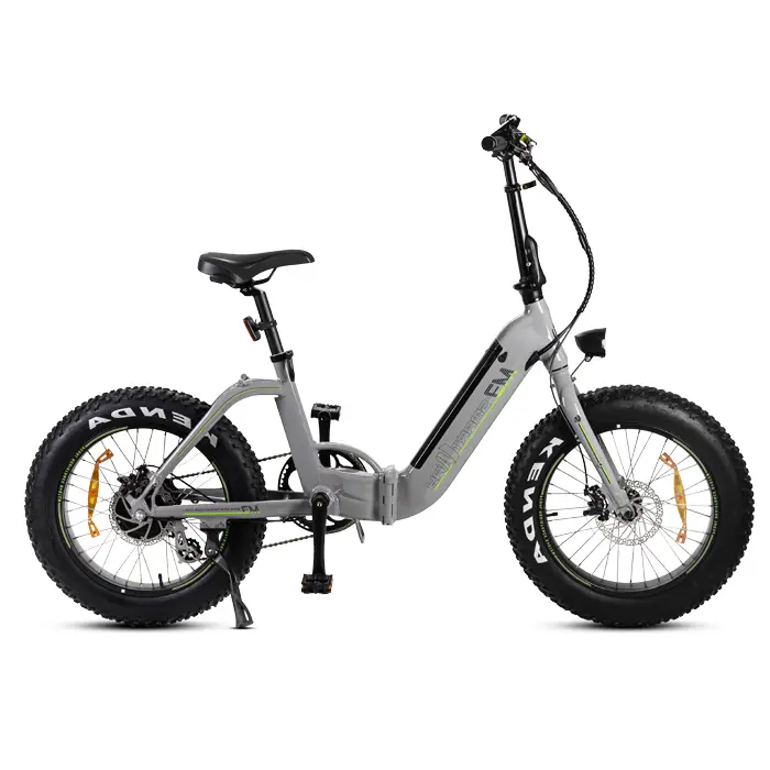 SMART WAY M3 Bicicletta Elettrica | ALL ROAD MONSTER E-bike FAT BIKE | MOTORE 250W |36V 10.4AH | AUTONOMIA 35/40 km | RUOTE 20"x 4"