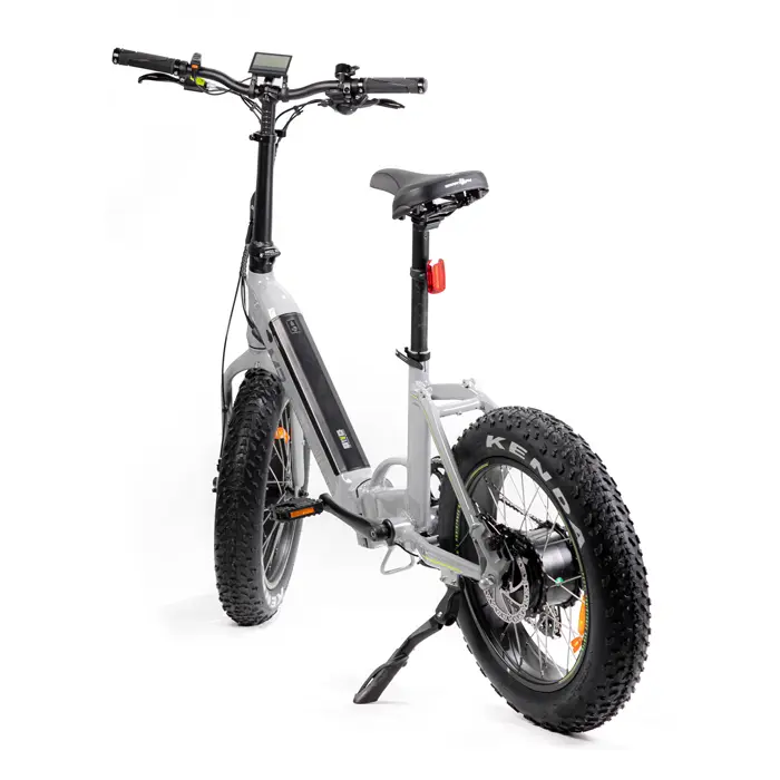 SMART WAY M3 Bicicletta Elettrica | ALL ROAD MONSTER E-bike FAT BIKE | MOTORE 250W |36V 10.4AH | AUTONOMIA 35/40 km | RUOTE 20"x 4"