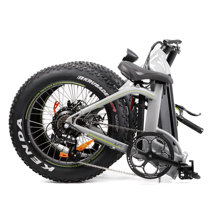 SMART WAY M3 Bicicletta Elettrica | ALL ROAD MONSTER E-bike FAT BIKE | MOTORE 250W |36V 10.4AH | AUTONOMIA 35/40 km | RUOTE 20"x 4"