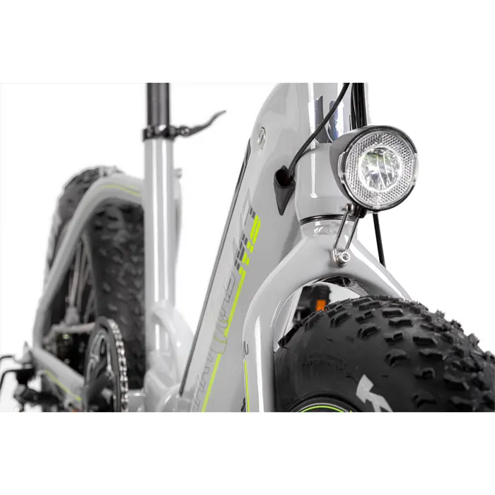 SMART WAY M3 Bicicletta Elettrica | ALL ROAD MONSTER E-bike FAT BIKE | MOTORE 250W |36V 10.4AH | AUTONOMIA 35/40 km | RUOTE 20"x 4"