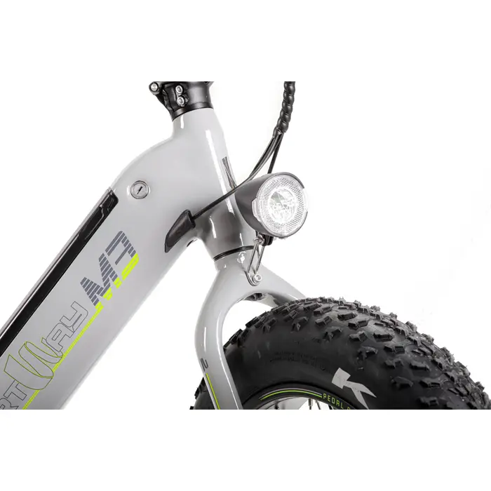 SMART WAY M3 Bicicletta Elettrica | ALL ROAD MONSTER E-bike FAT BIKE | MOTORE 250W |36V 10.4AH | AUTONOMIA 35/40 km | RUOTE 20"x 4"