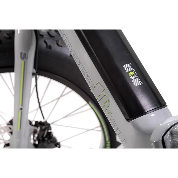 SMART WAY M3 Bicicletta Elettrica | ALL ROAD MONSTER E-bike FAT BIKE | MOTORE 250W |36V 10.4AH | AUTONOMIA 35/40 km | RUOTE 20"x 4"