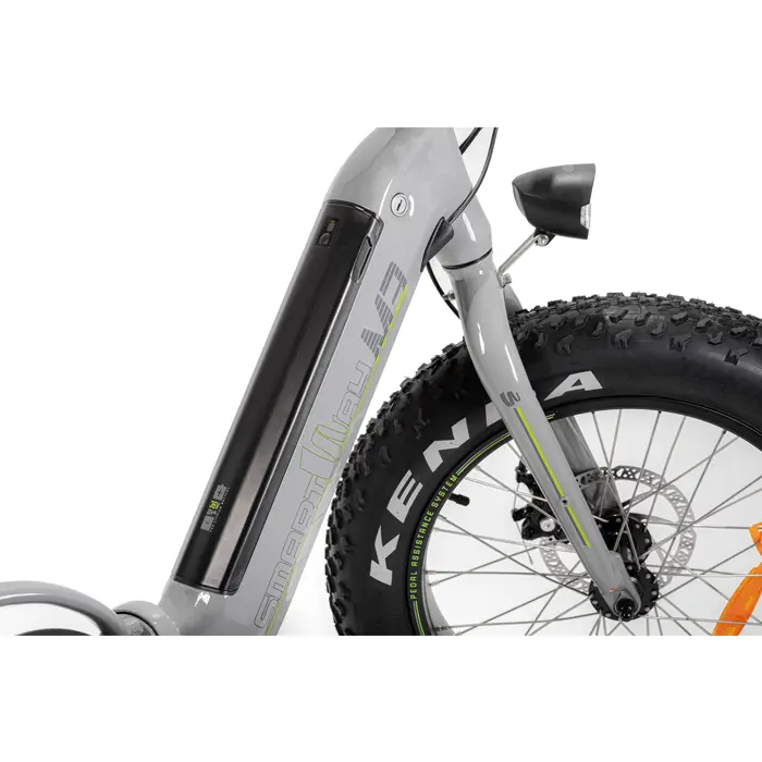 SMART WAY M3 Bicicletta Elettrica | ALL ROAD MONSTER E-bike FAT BIKE | MOTORE 250W |36V 10.4AH | AUTONOMIA 35/40 km | RUOTE 20"x 4"