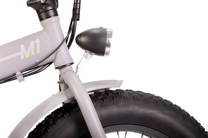 SMART WAY M1X Bicicletta Elettrica | ALL ROAD MONSTER E-bike FAT BIKE | MOTORE 250W | 36V 10AH | AUTONOMIA 35/40 km | RUOTE 20"x 4"