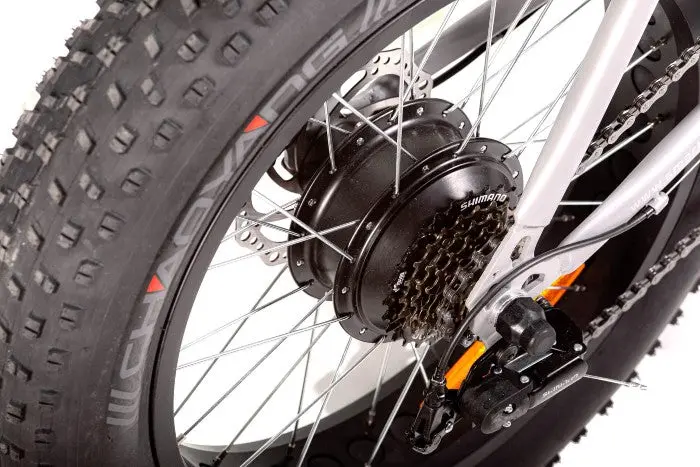 SMART WAY M1X Bicicletta Elettrica | ALL ROAD MONSTER E-bike FAT BIKE | MOTORE 250W | 36V 10AH | AUTONOMIA 35/40 km | RUOTE 20"x 4"