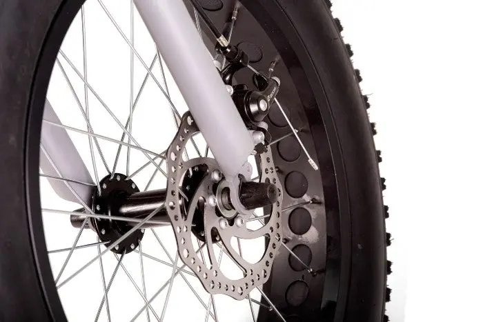 SMART WAY M1X Bicicletta Elettrica | ALL ROAD MONSTER E-bike FAT BIKE | MOTORE 250W | 36V 10AH | AUTONOMIA 35/40 km | RUOTE 20"x 4"