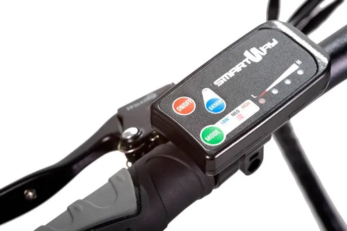 SMART WAY M1X Bicicletta Elettrica | ALL ROAD MONSTER E-bike FAT BIKE | MOTORE 250W | 36V 10AH | AUTONOMIA 35/40 km | RUOTE 20"x 4"