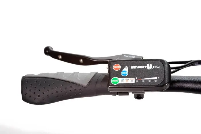 SMART WAY M1X Bicicletta Elettrica | ALL ROAD MONSTER E-bike FAT BIKE | MOTORE 250W | 36V 10AH | AUTONOMIA 35/40 km | RUOTE 20"x 4"