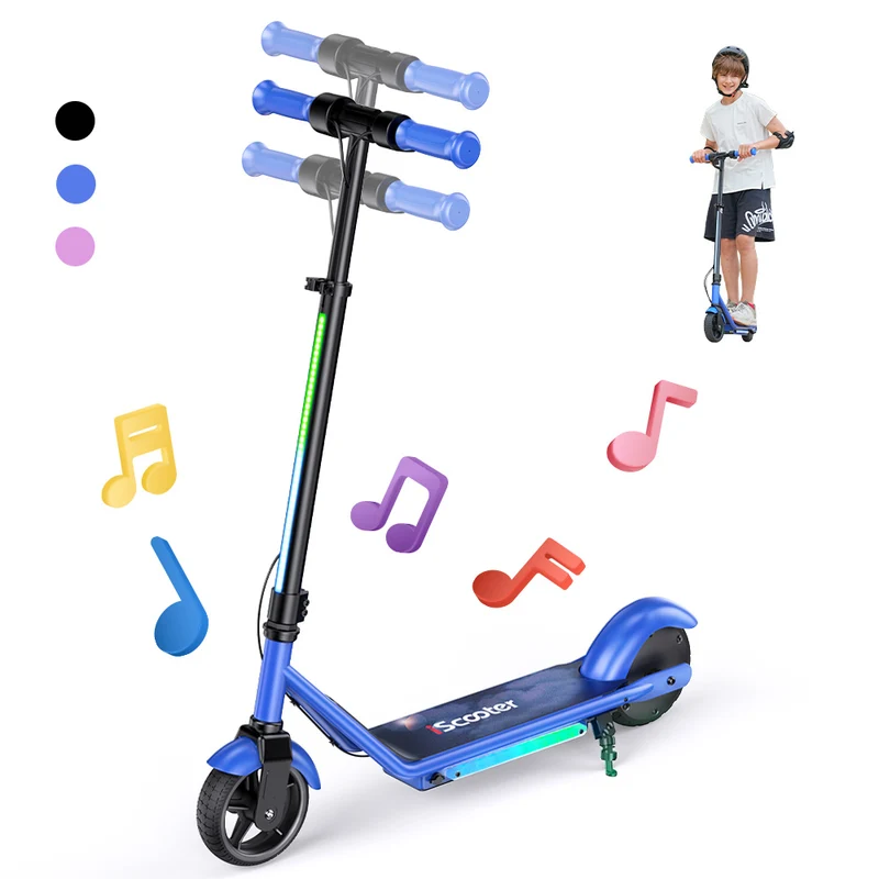 iScooter iK3Pro 150W Electric Scooter for Kids with Adjustable Height