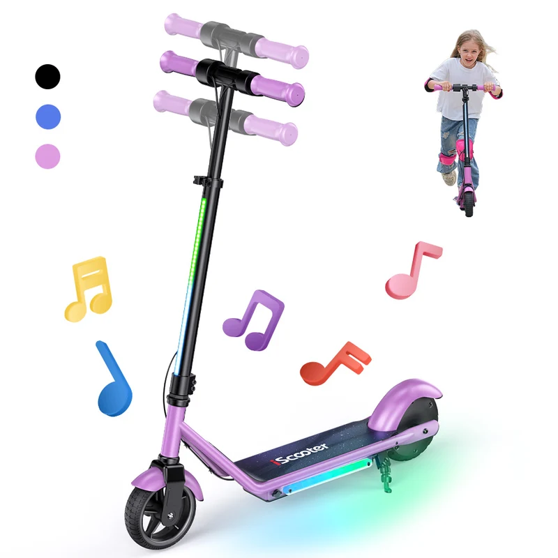 iScooter iK3Pro 150W Electric Scooter for Kids with Adjustable Height