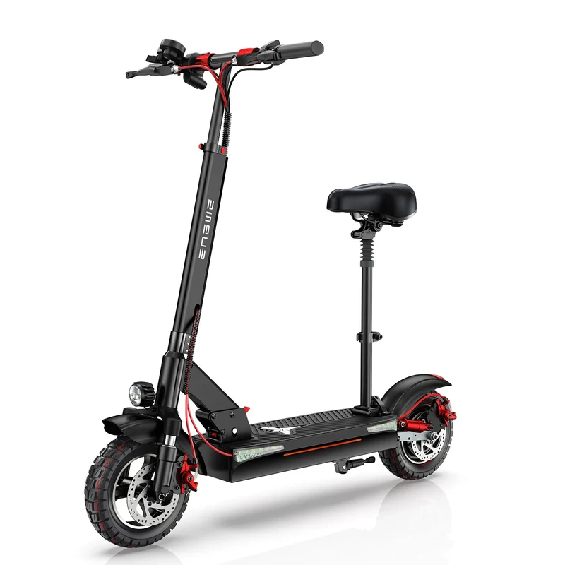 ENGWE Y600S 10" Foldable Electric Scooter 600W Motor 48V 18.2Ah Battery
