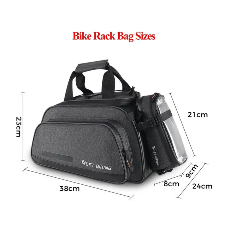 SHENGMILO Bike Rack Bag for Travel