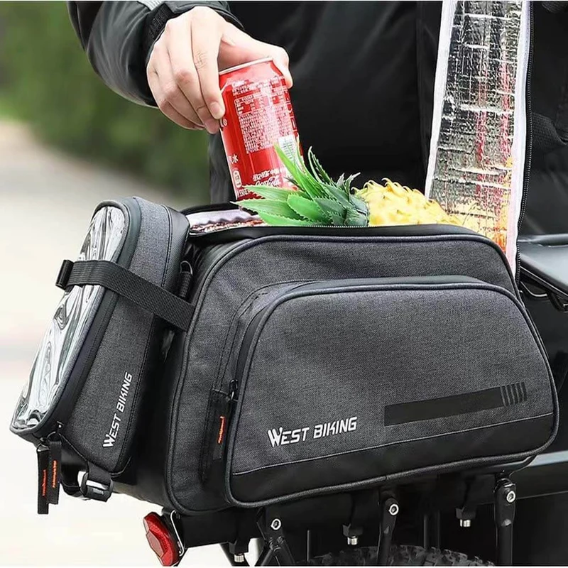 SHENGMILO Bike Rack Bag for Travel