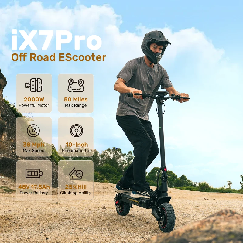iScooter iX Series Off Road Electric Scooter