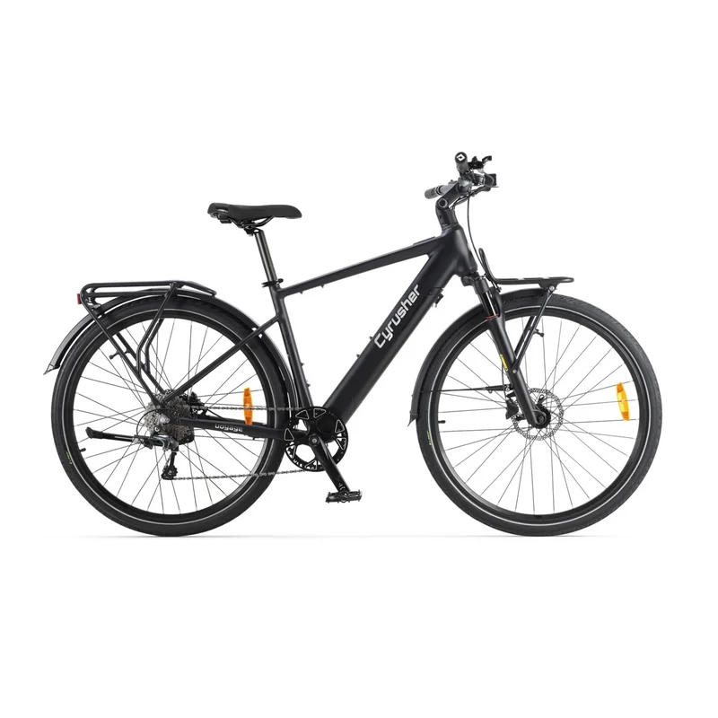 CYRUSHER Voyage 27.5" 700CC Tires Trekking E-Bike 250W Motor 36V 14Ah Battery