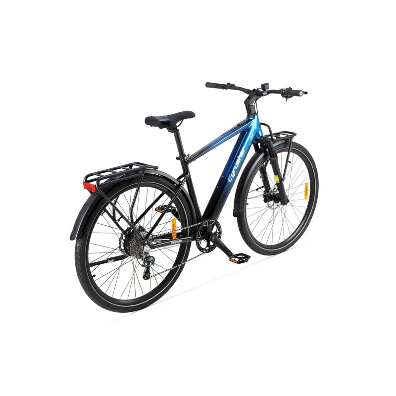 CYRUSHER Voyage 27.5" 700CC Tires Trekking E-Bike 250W Motor 36V 14Ah Battery