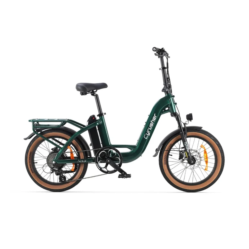 CYRUSHER Nova 20" Step-through Electric Bike 250W Motor 36V 15Ah Battery