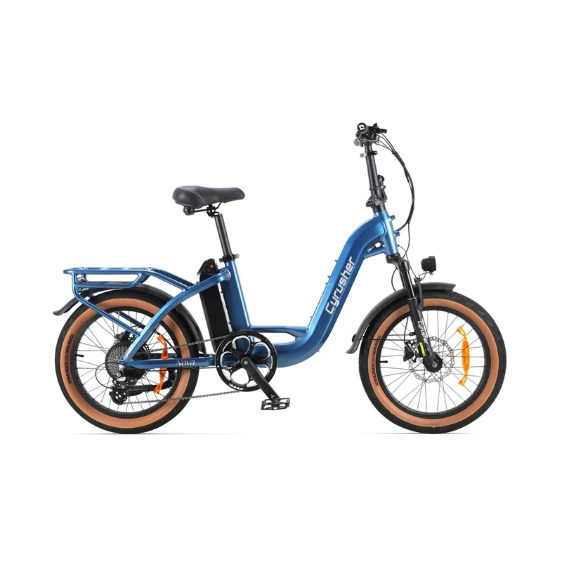 CYRUSHER Nova 20" Step-through Electric Bike 250W Motor 36V 15Ah Battery