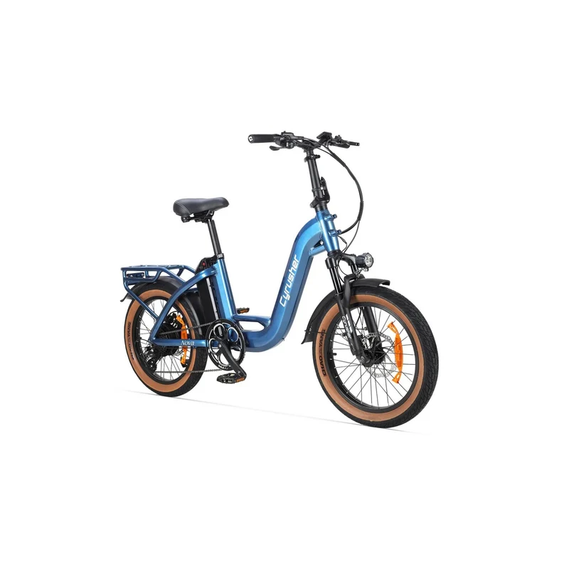 CYRUSHER Nova 20" Step-through Electric Bike 250W Motor 36V 15Ah Battery
