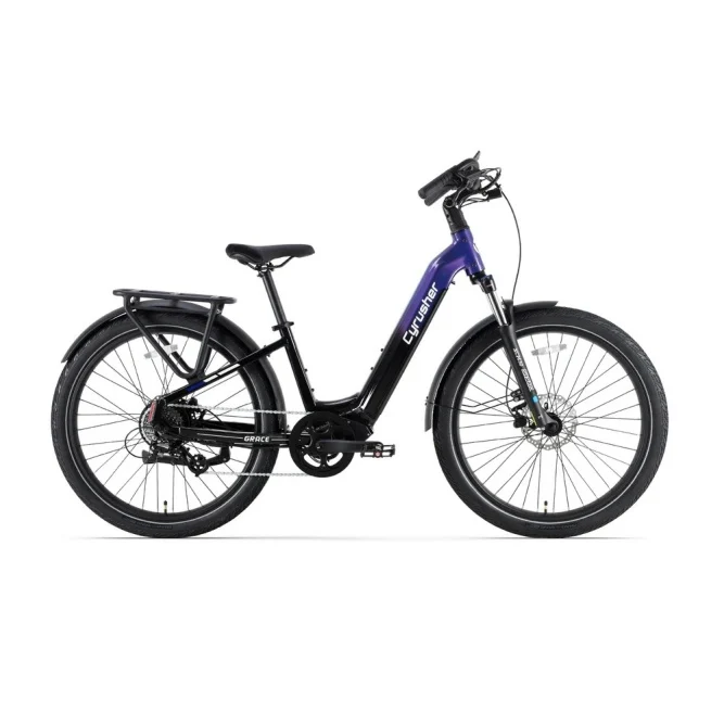 CYRUSHER Grace 27.5“ City Electric Bike 250W Motor 48V 15Ah Battery