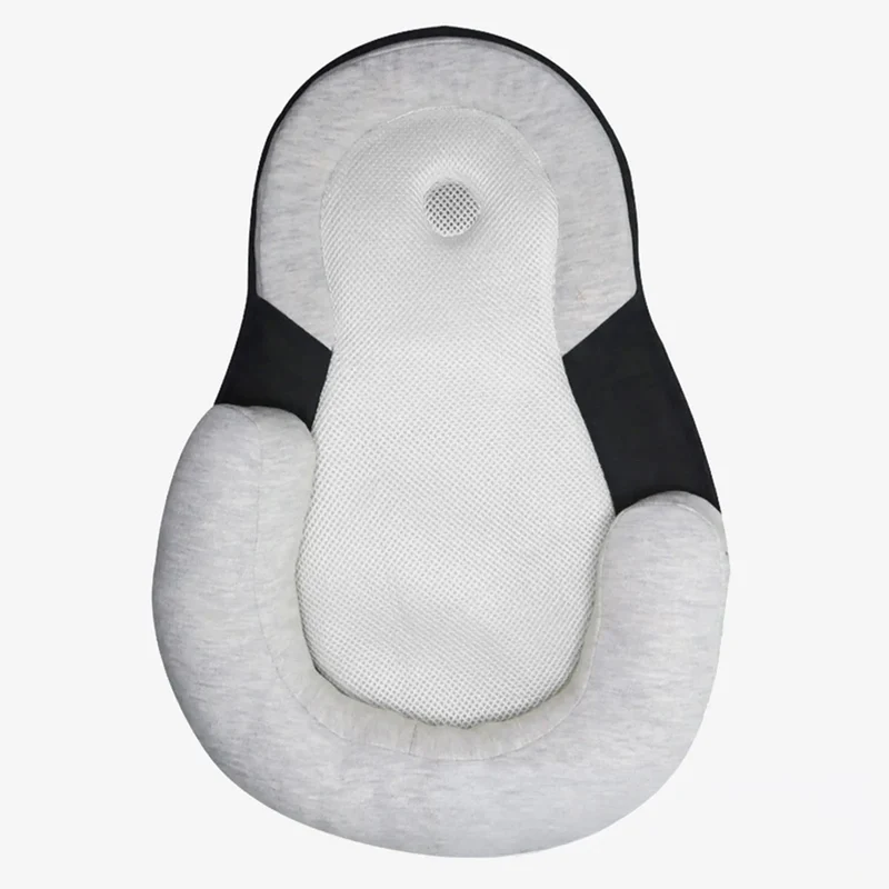 Cuscino Ergonomico per Neonati - Cuscino contro la Testa Piatta