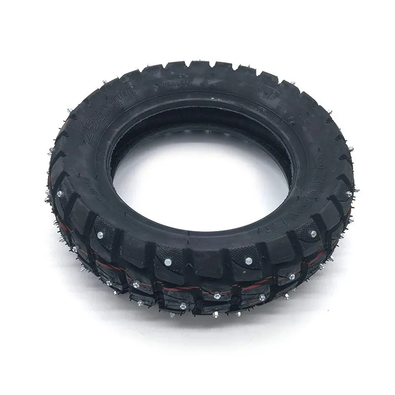 Pneumatico INVERNALE chiodato 80/65-6 (10×3) (255×80) [TUOVT] per monopattino Elettrico