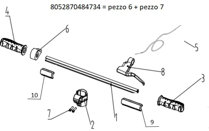ACCELERATORE per monopattino elettrico per Ducati Ducati PRO 2 / PRO II Plus / PRO II Evo