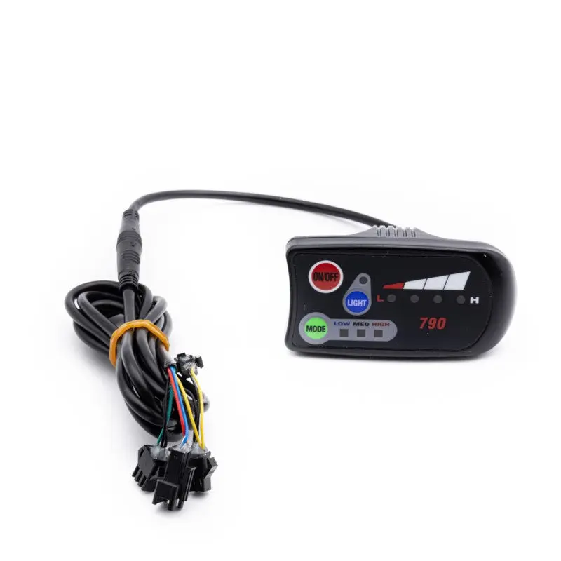 Display LED 790 Kingmeter per ebike Argento Foldable PIUMA