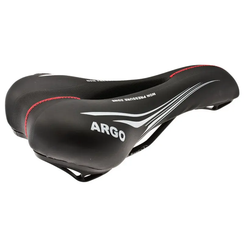 Sella Argo Nera Con Foro Anatomico Unisex Nero BRN Bernardi Selle