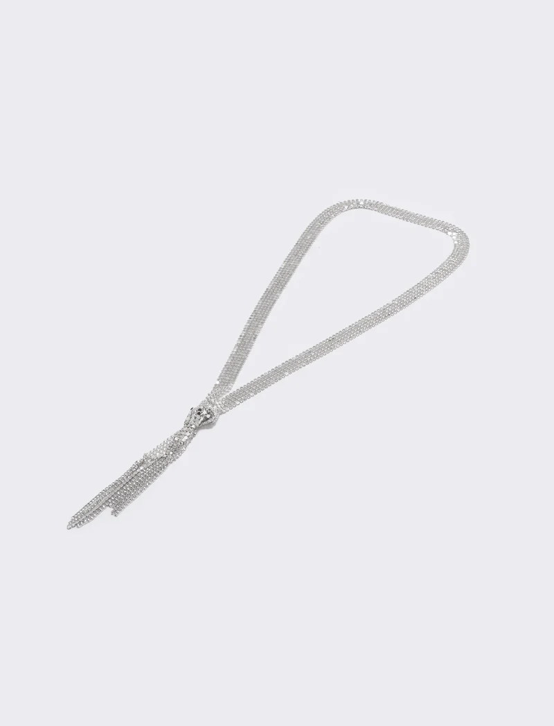 Collana con applicazioni - Argento