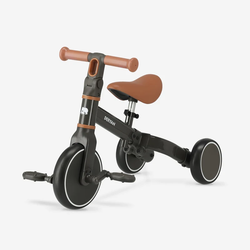 Triciclo Jaime 2 in 1 - Nero