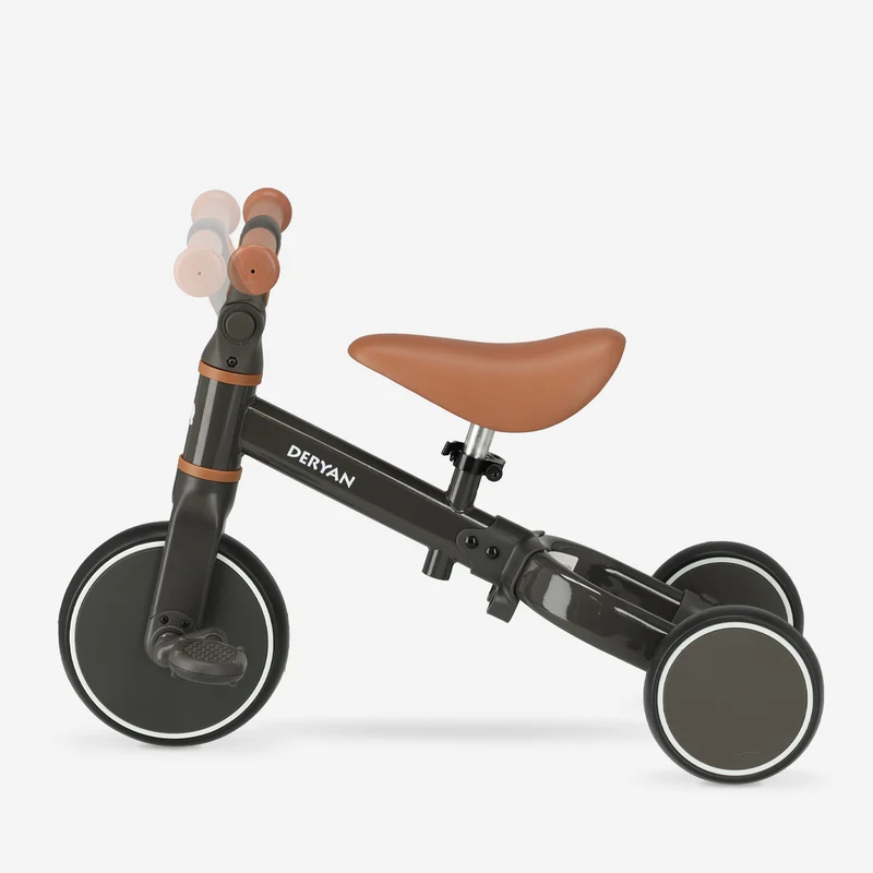 Triciclo Jaime 2 in 1 - Nero