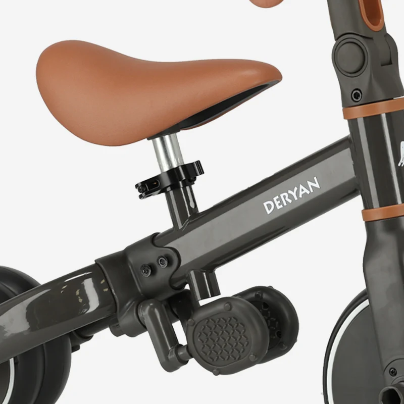 Triciclo Jaime 2 in 1 - Nero