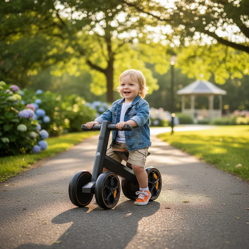 Dex Luxury Balance Bike - Nero