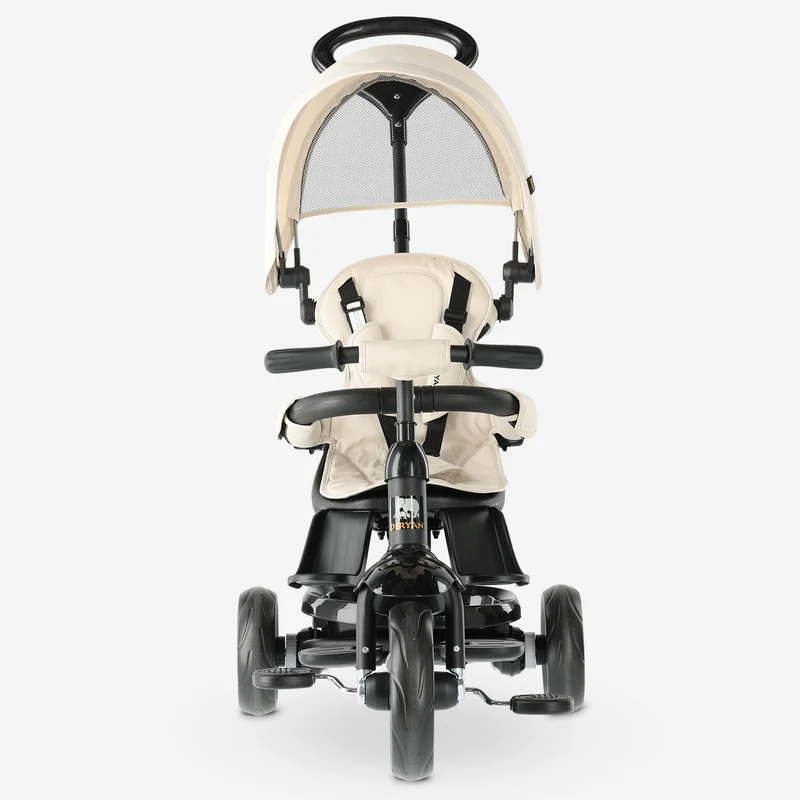 Triciclo Adventurer con manubrio Cream