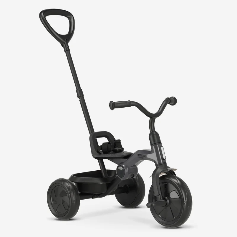 Triciclo Drifter con maniglione Nero