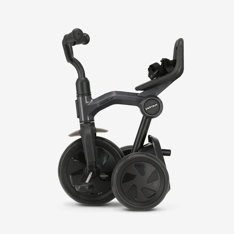 Triciclo Drifter con maniglione Nero