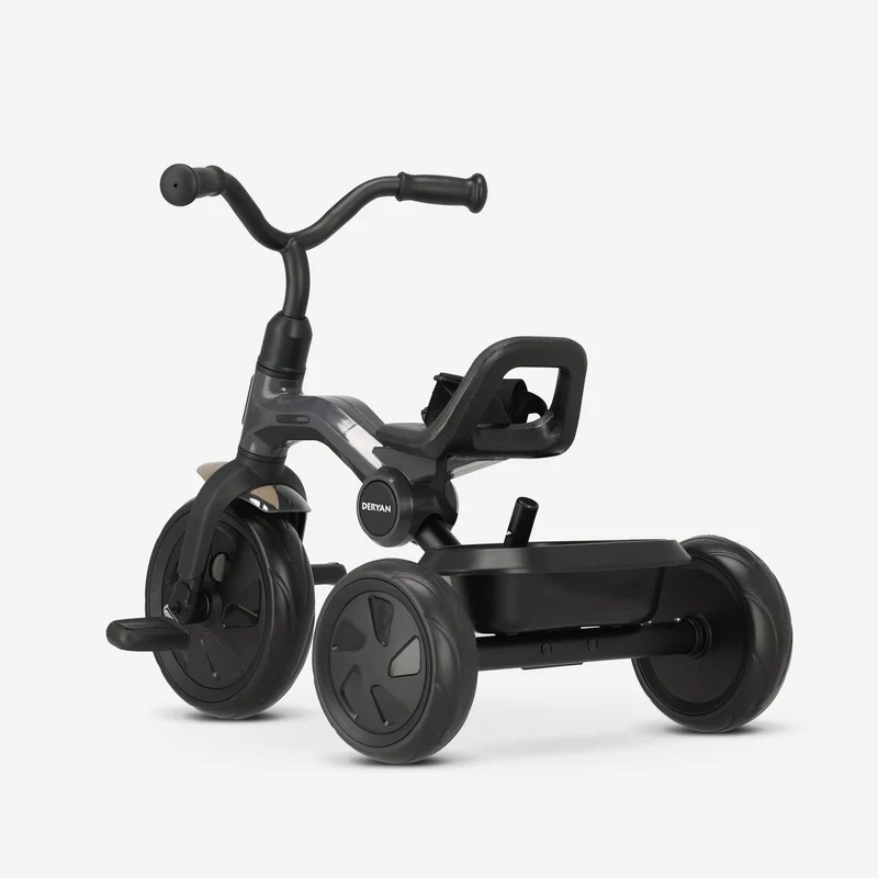Triciclo Drifter con maniglione Nero